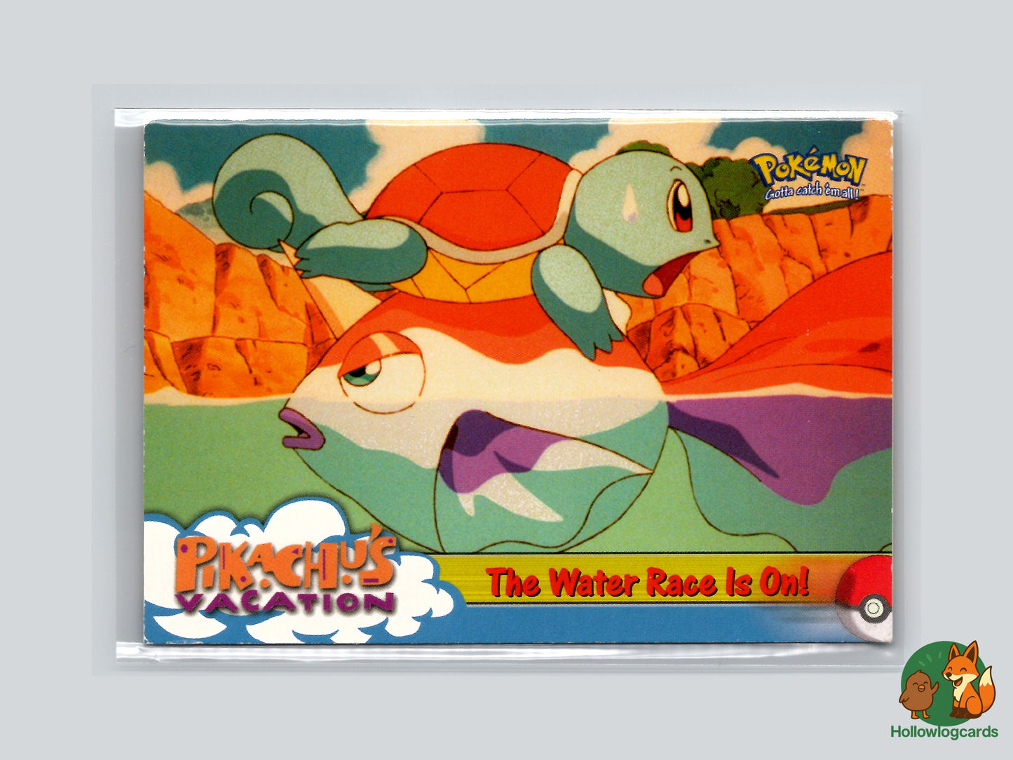 The Water Race is On! (Squirtle) - #47 - Topps - 1999 - Vintage