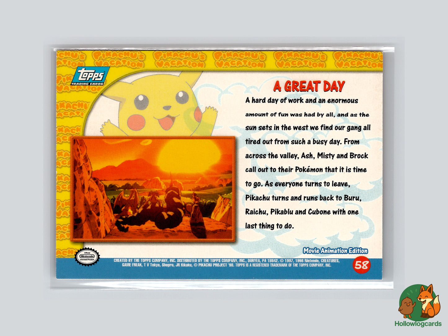 A Great Day - #58 - Topps - 1999 - Vintage