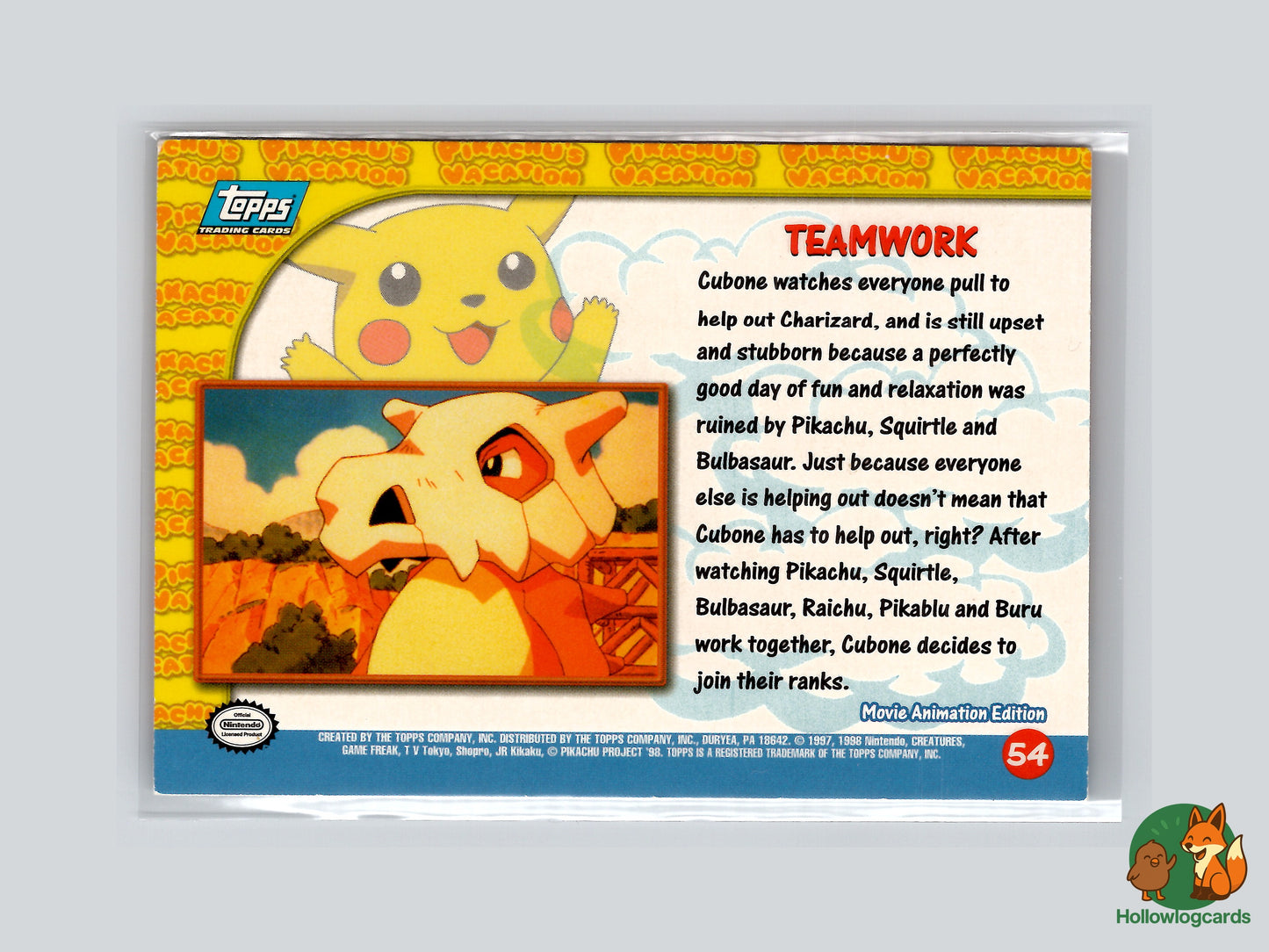 Teamwork - #54 - Topps - 1999 - Vintage