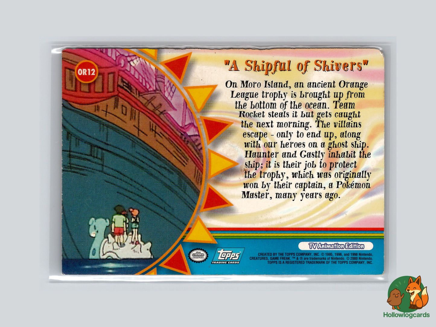 A Shipful of Shivers - OR12 - Topps - 2000 - Vintage