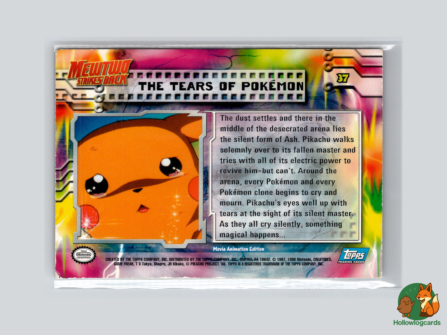 The Tears of Pokémon (Golduck) - #37 - Topps - Chrome Holo