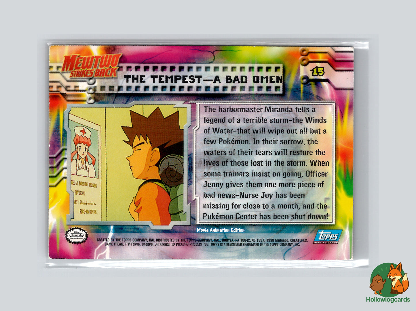 The Tempest — A Bad Omen - #15 - Topps - Chrome Holo