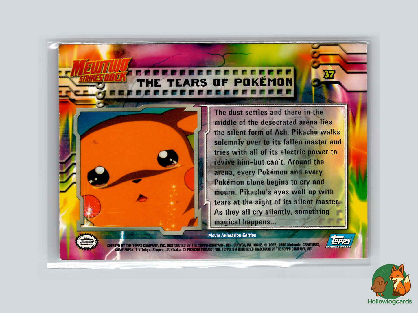 The Tears of Pokémon - #37 - Topps - 1999 - Vintage