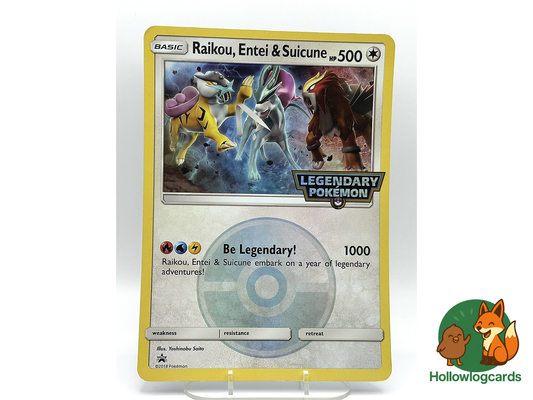Raikou, Entei & Suicune - Promo - Modern - Saito (Oversized)