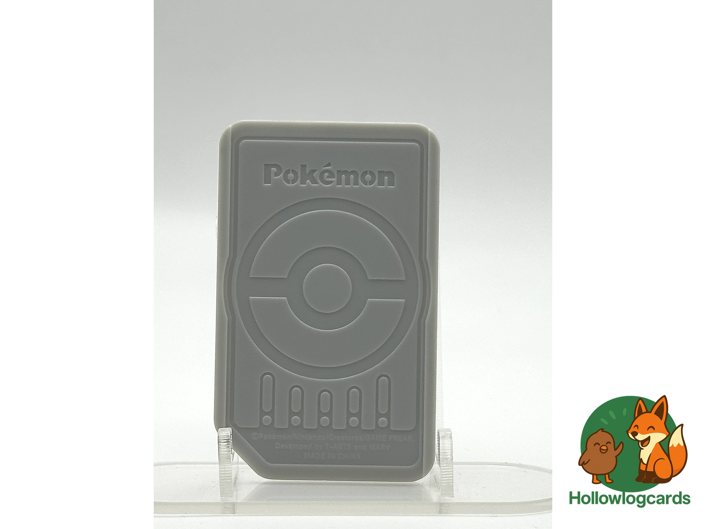 Vaporeon 3-Star 2800 - Pokemon Ga-Ole Plastic Arcade Token Tag (Discontinued)