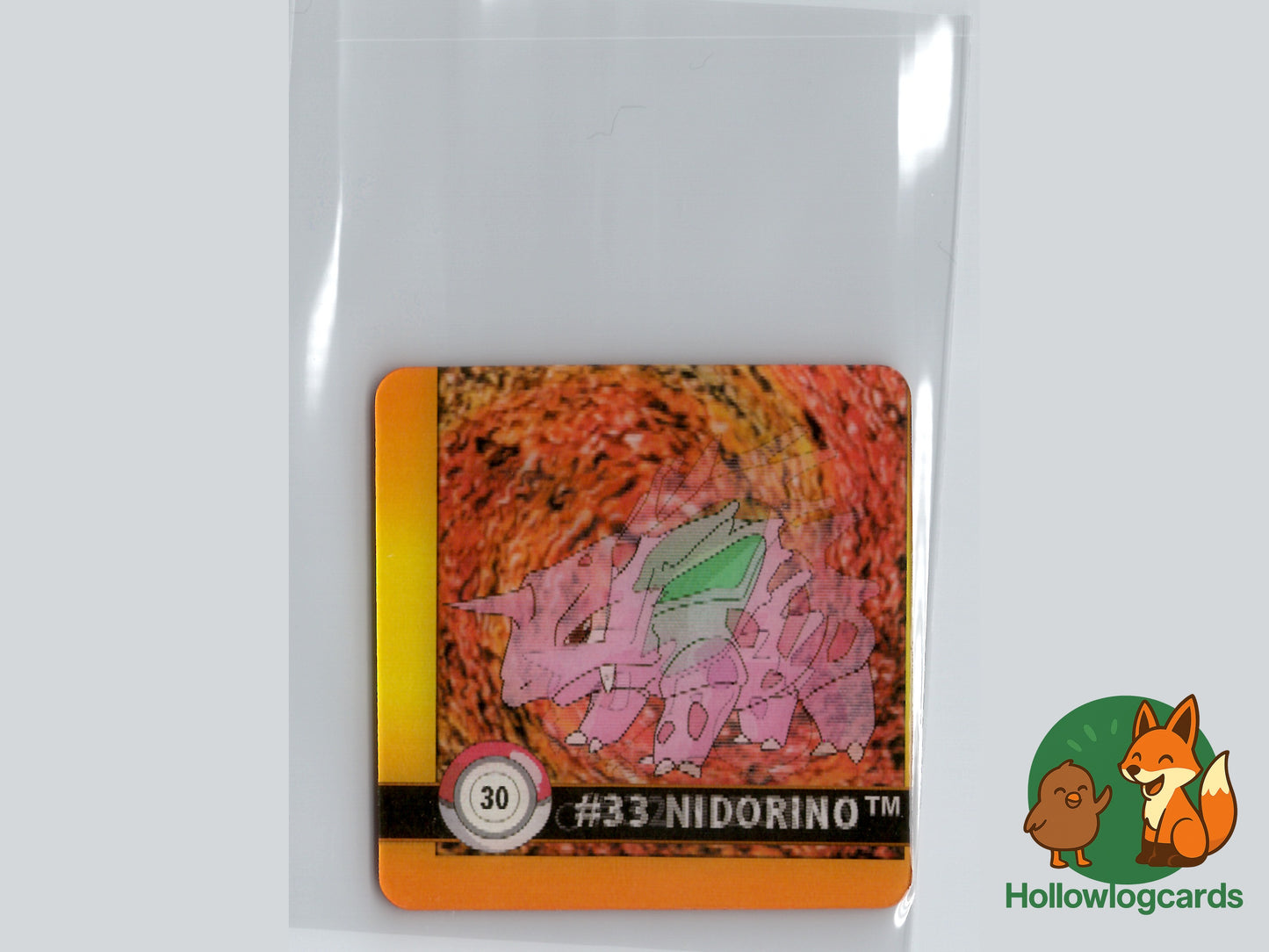 Nidoran M / Nidorino – 1999 Action Flipz 30 – Vintage Lenticular