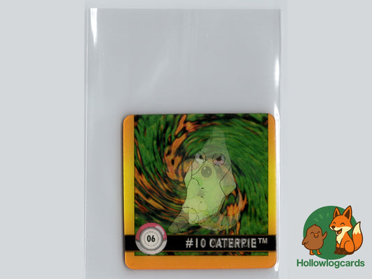 Caterpie / Metapod – 1999 Action Flipz 06 – Vintage Lenticular