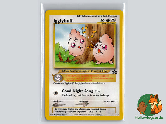 Igglybuff (36) - Wizards Black Star Promos - Promo Wizards of The Coast Promos - WOTC