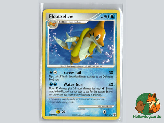 Floatzel RARE Diamond and Pearl - Vintage