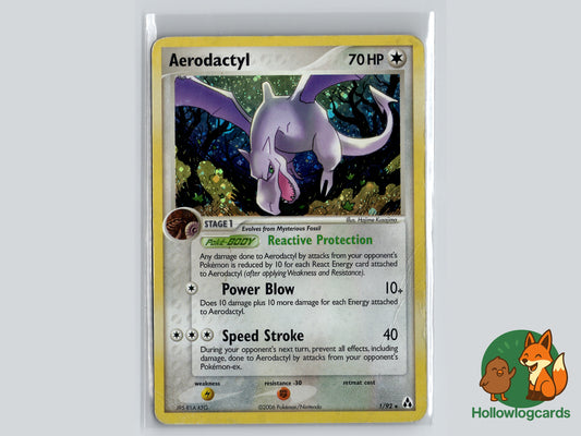 Aerodactyl (1/92) - Legend Maker - Rare Holo - MidEra