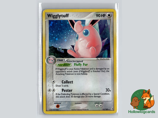 Wigglytuff (13/100) - Crystal Guardians - - Rare Holo - MidEra
