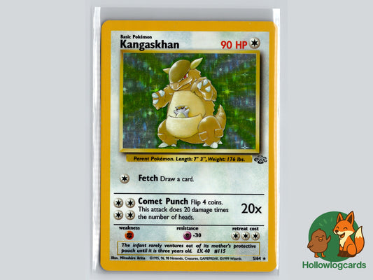 Kangaskhan (5/64) - Jungle - Rare Holo - WOTC Arita