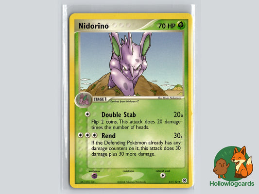 Nidorino 41/112 - Fire red leaf green - MidEra