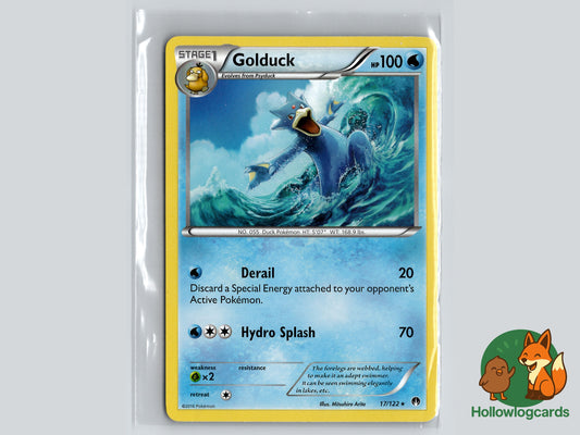 Golduck - 17/117 - RARE - BREAKPOINT - MidEra