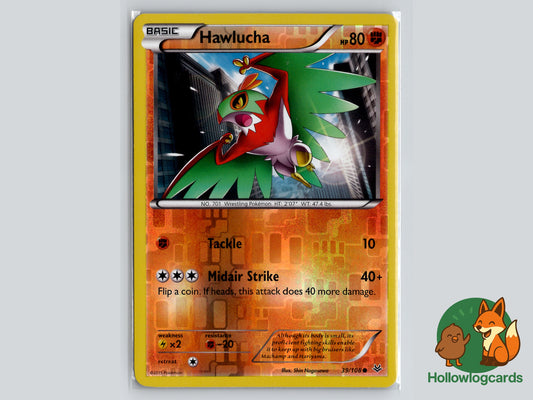 Hawlucha 39/108 - HOLO - Roaring skies - MidEra