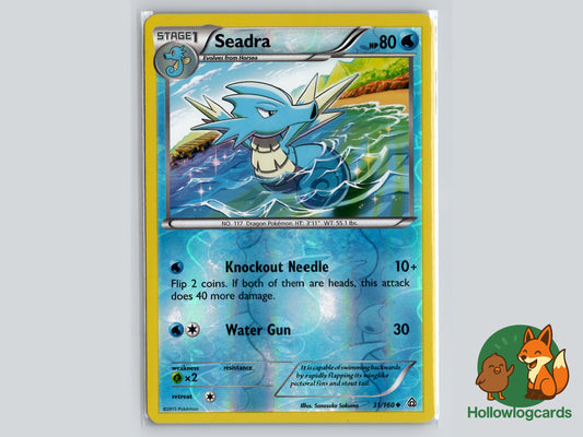Seadra - Reverse holo - 31/160 primal clash - MidEra