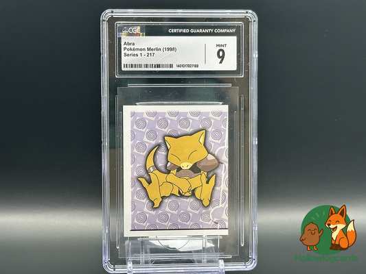 Graded Abra - Pokémon Merlin (1998) - CGC Mint 9