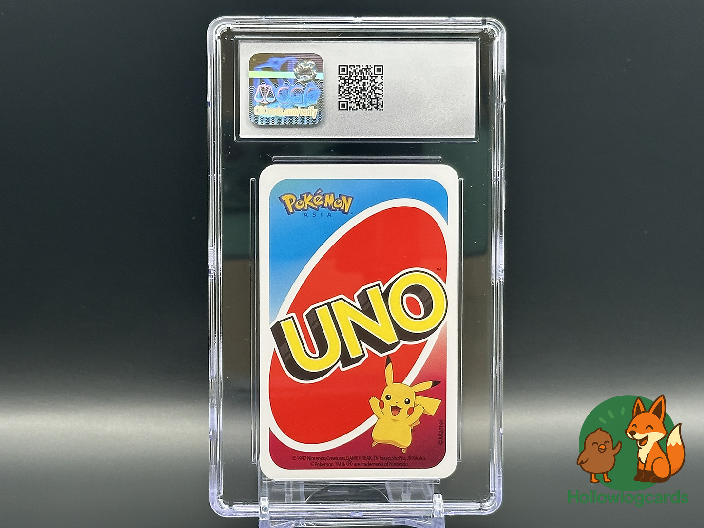 GRADED - Victini – Pokémon UNO (2019) – CGC 9.5 – Blue 2