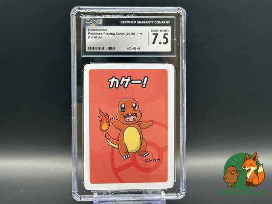 Graded Charmander – Old Maid (2019) – CGC 7.5 – Japanese Pokémon Playing Card