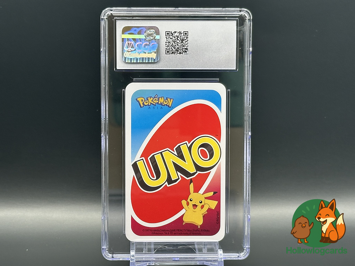 Graded Grookey (Green 1) - Pokémon Pocket UNO (2019) - CGC 9