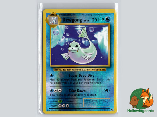 Dewgong (29/108) - Evolutions - - Rare Reverse Holo XY - MidEra