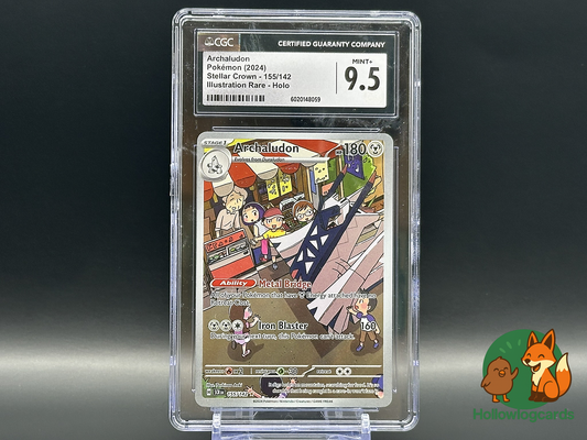 Graded Archaludon - Stellar Crown 155/142 - Souichirou - English - CGC 9.5