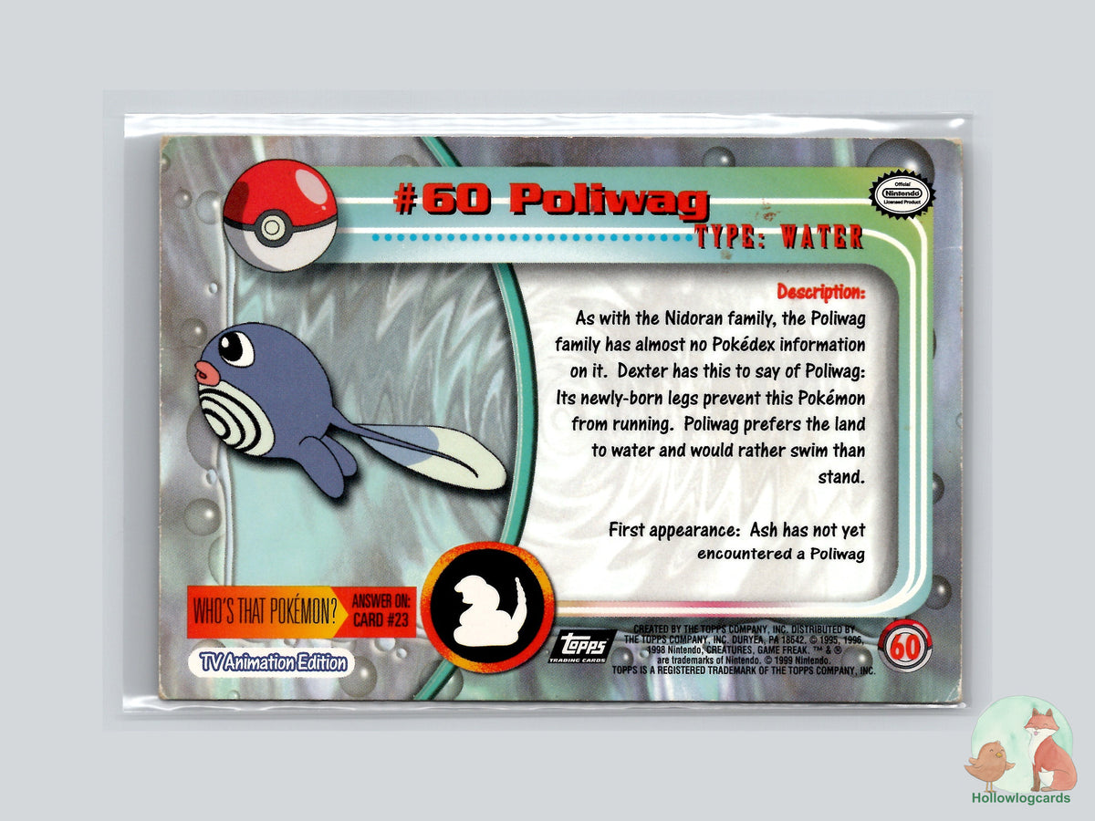 Poliwag (#60) - Topps Trading Cards Series 1