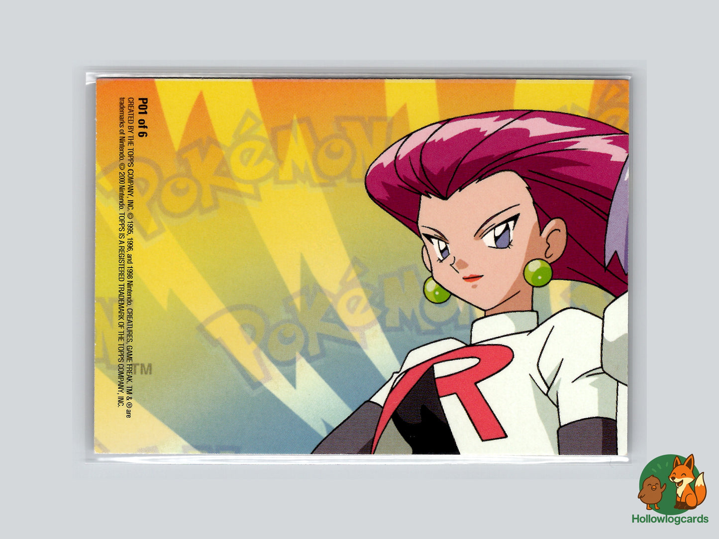 TV Puzzle - #P01 - Topps - Pikachu eating