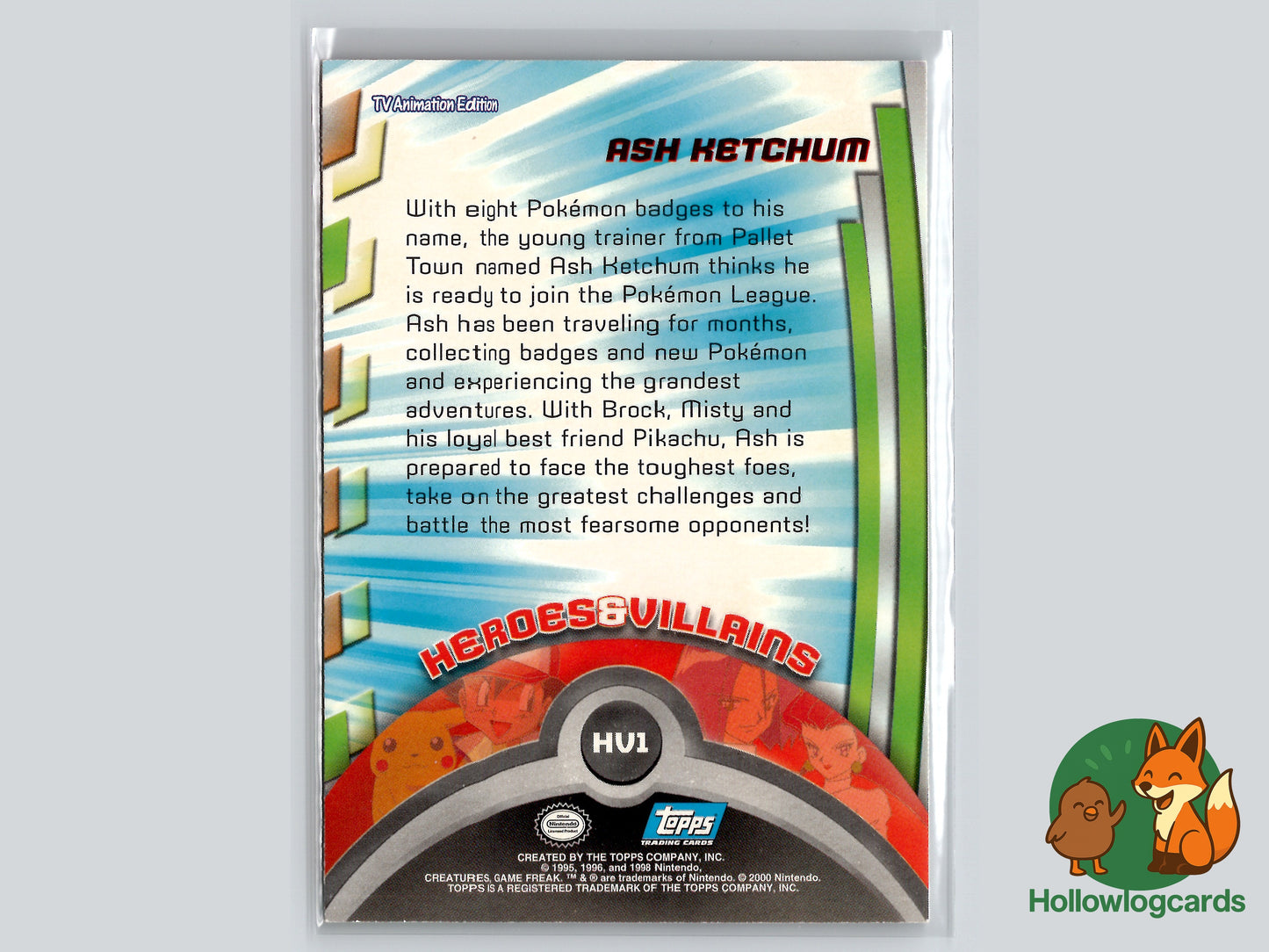 Ash Ketchum - HV1 - Topps