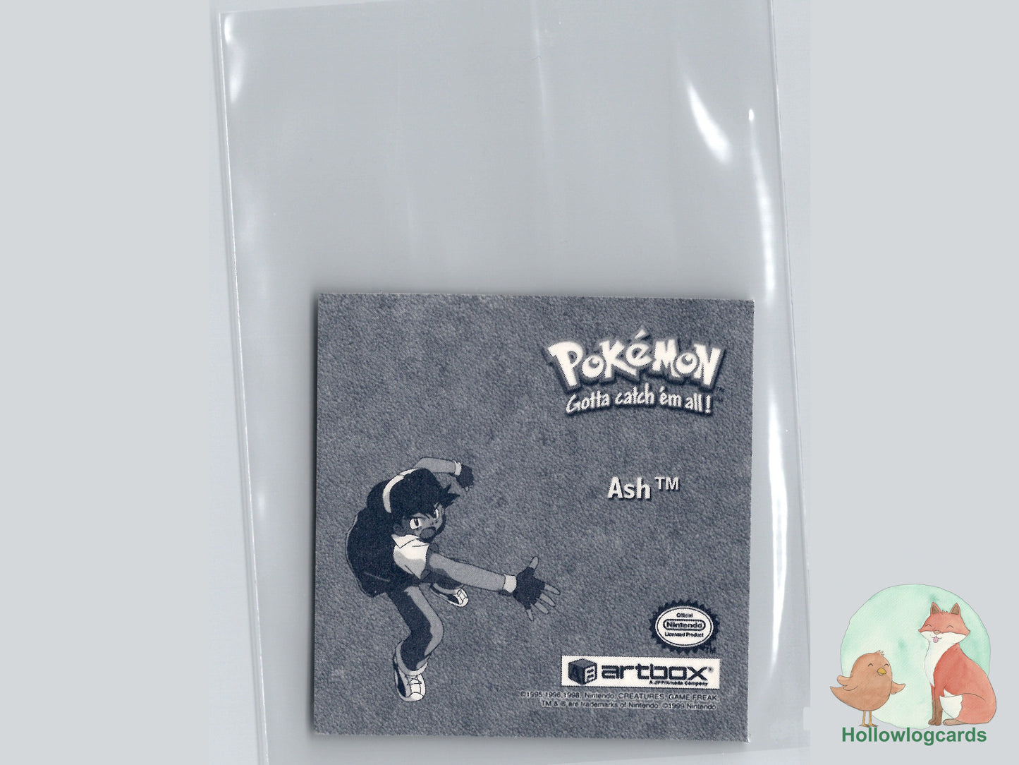 Ash Ketchum (Shouting) Holo - Pr20 - Artbox Sticker - Nintendo