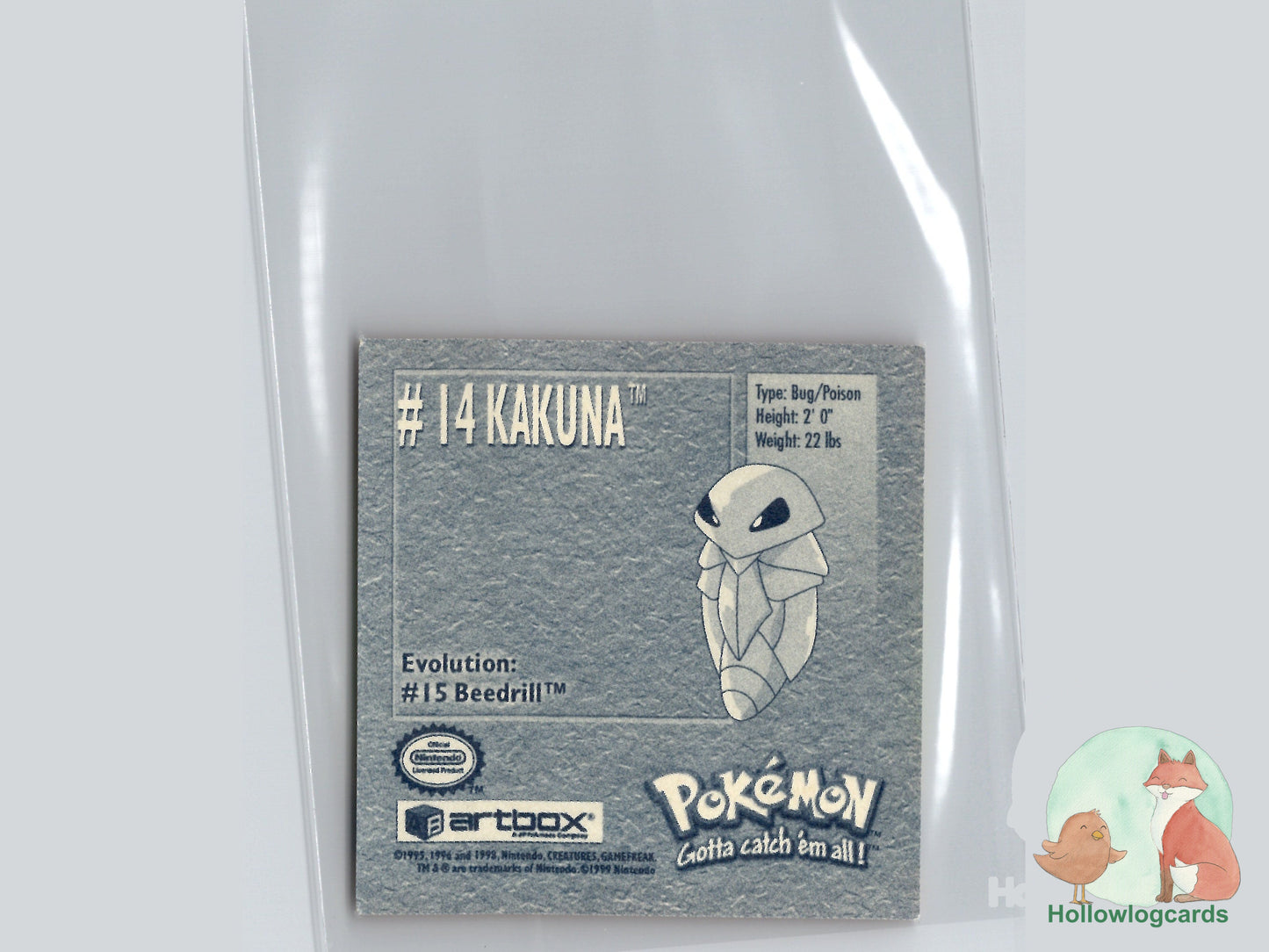 Kakuna - 14 - Artbox Sticker - Nintendo