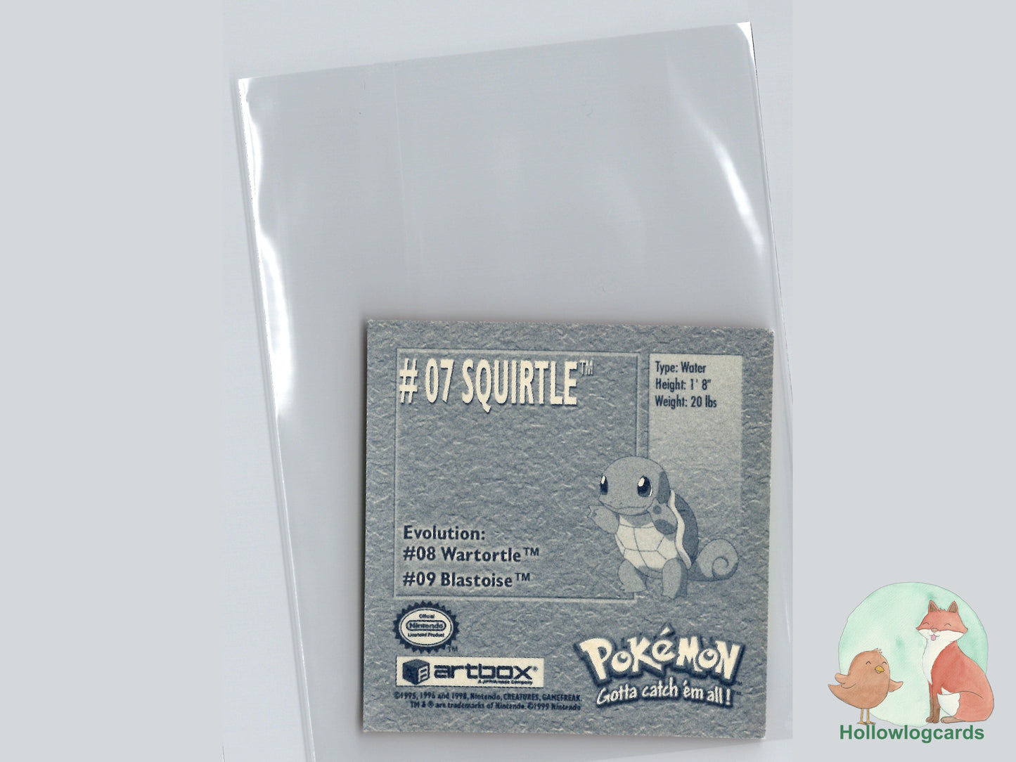 Squirtle - 07 - Artbox Sticker - Nintendo