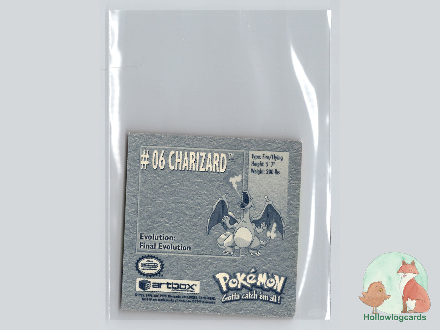 Charizard - 06 - Artbox Sticker - Nintendo