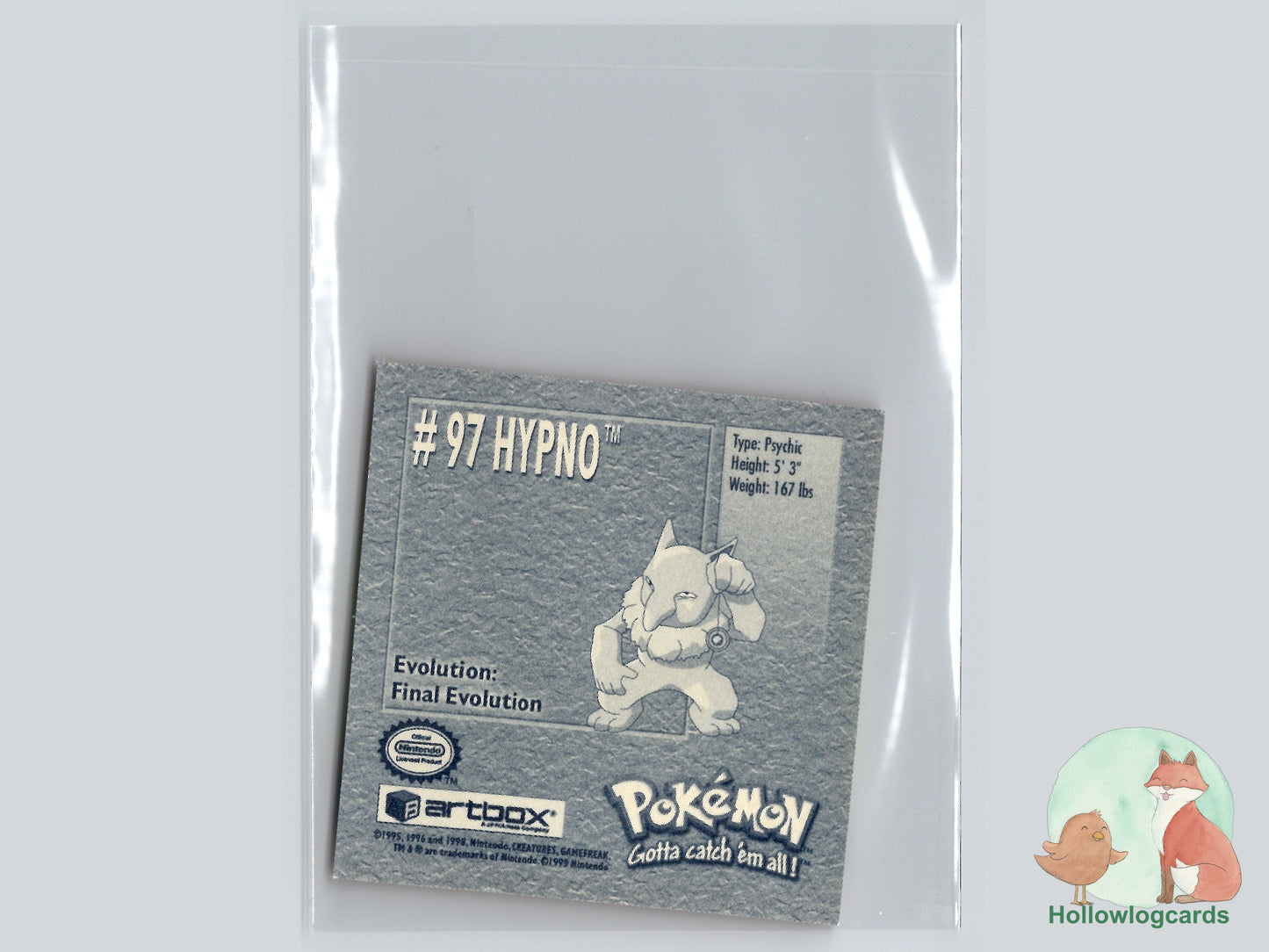 Hypno - 97 - Artbox Sticker - Nintendo