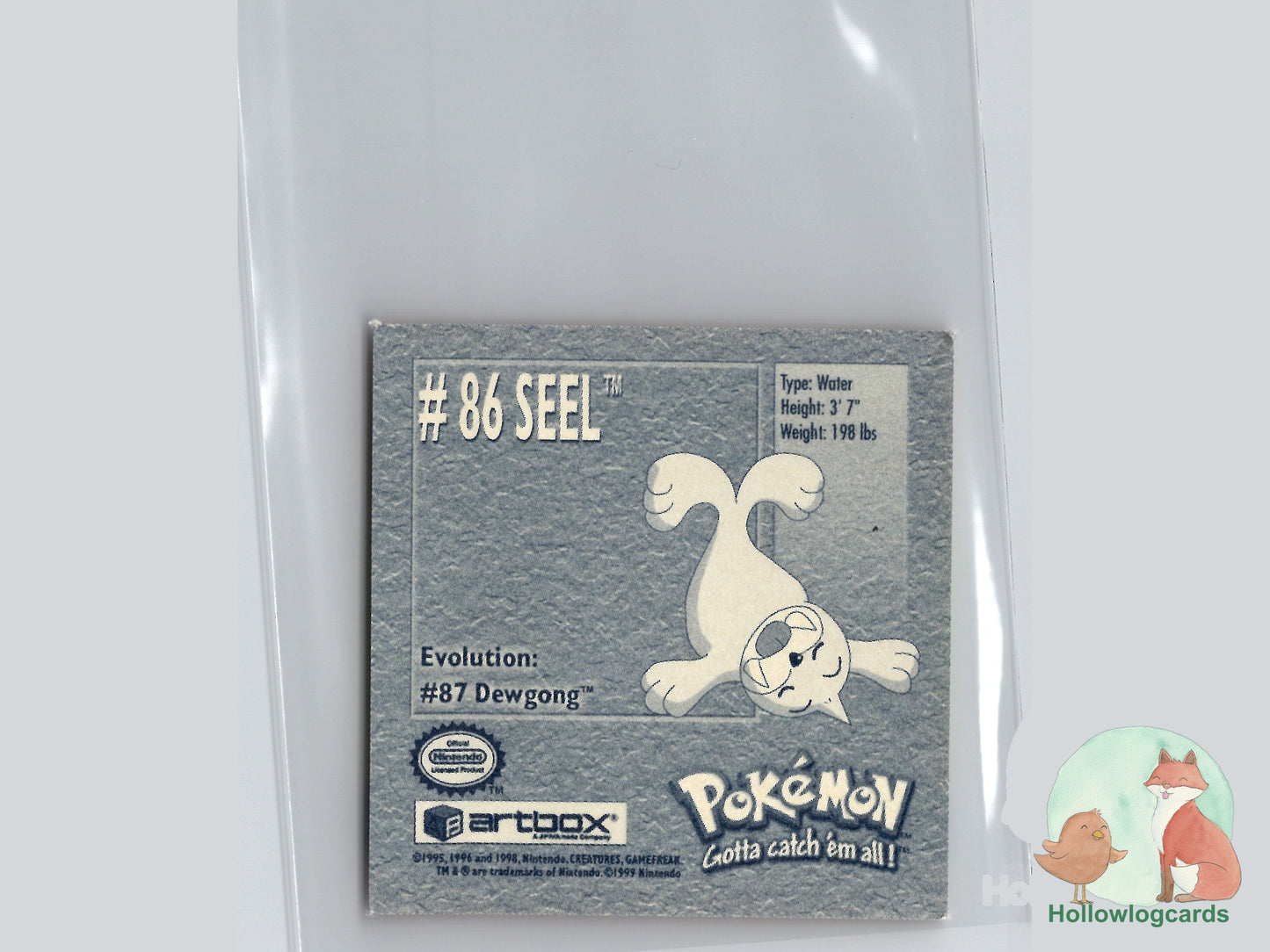 Seel - 86 - Artbox Sticker - Nintendo