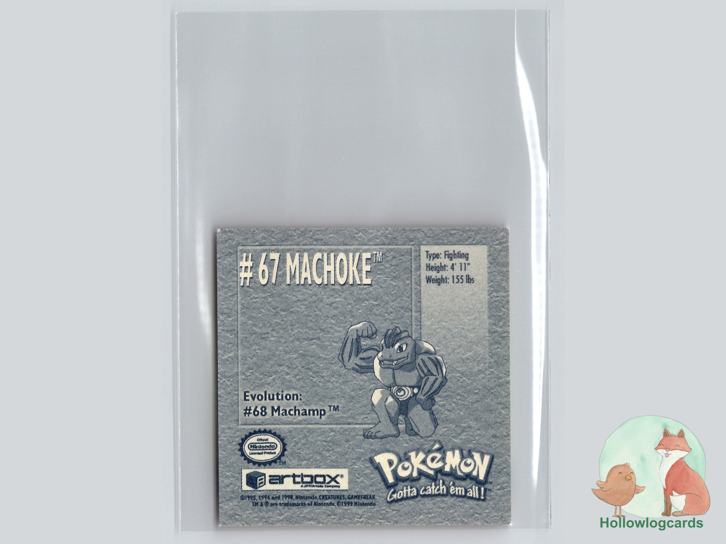 Machoke - 67 - Artbox Sticker - Nintendo