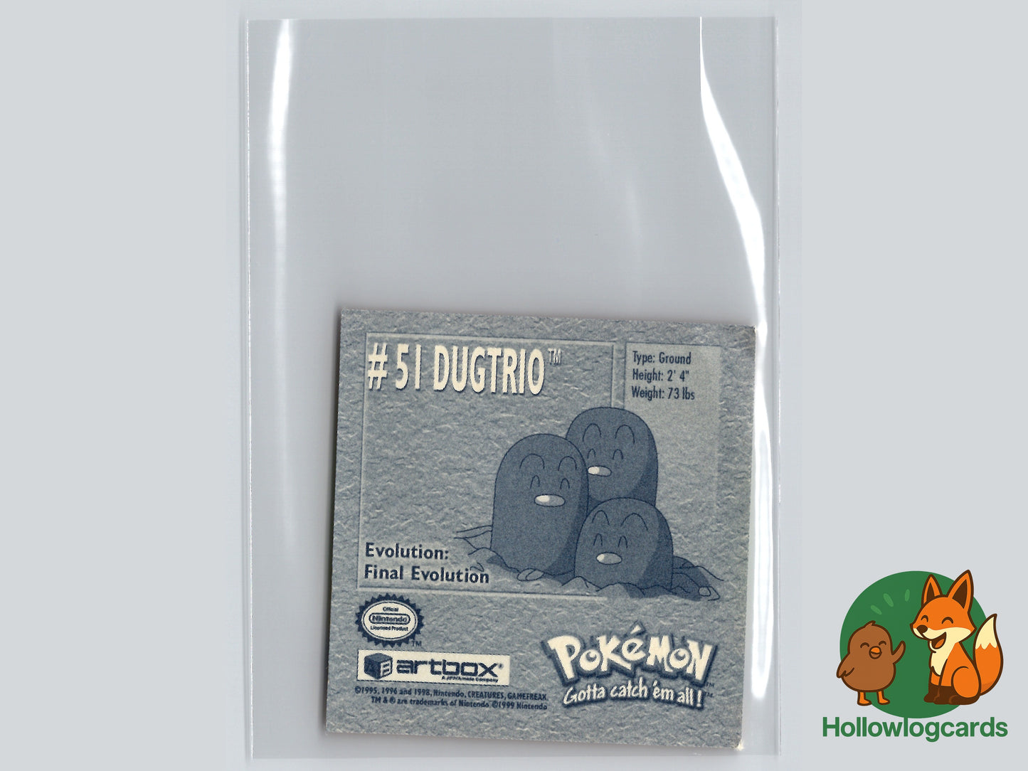Dugtrio - 51 - Artbox Sticker - Nintendo