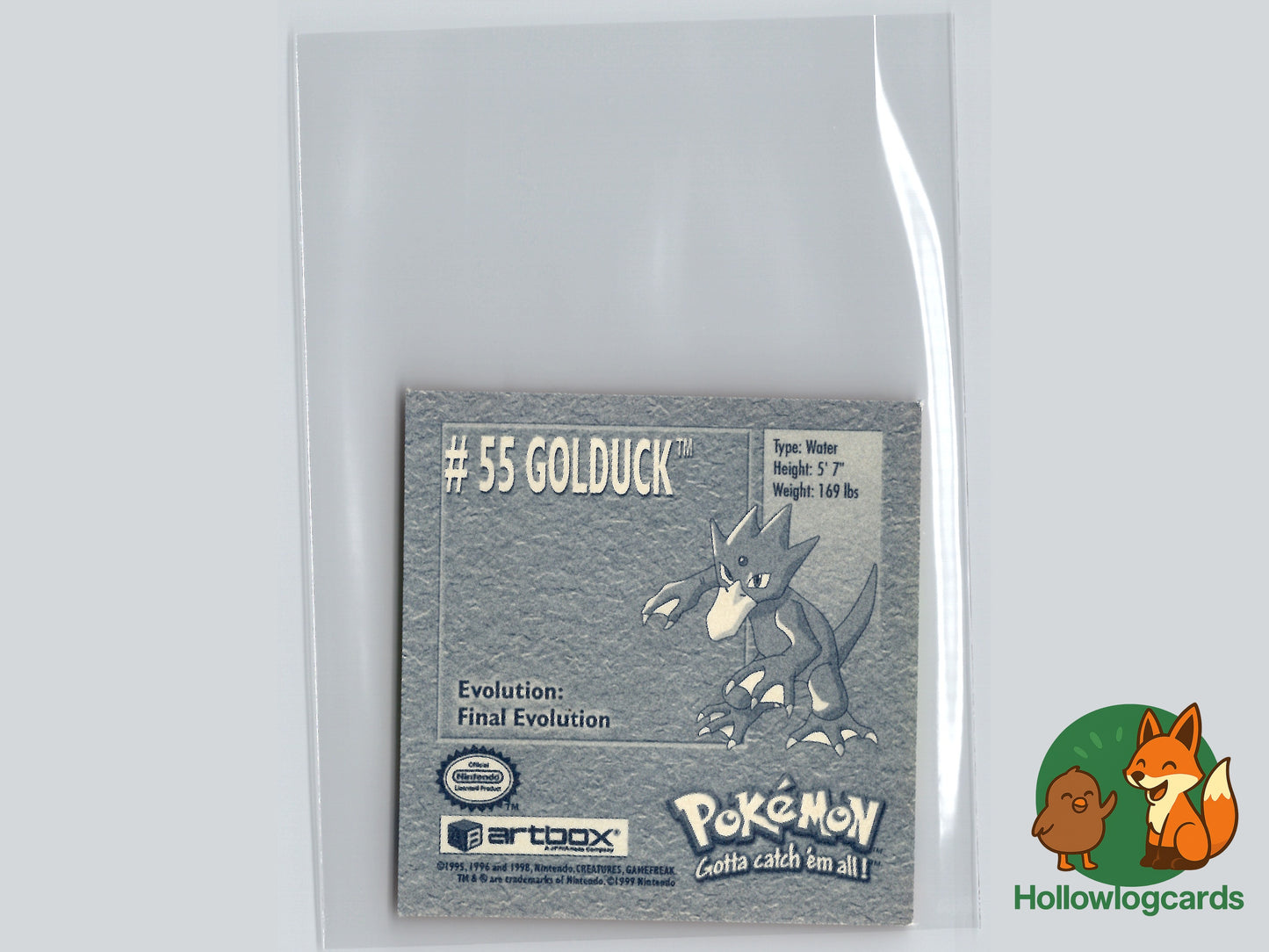 Golduck - 55 - Artbox Sticker - Nintendo
