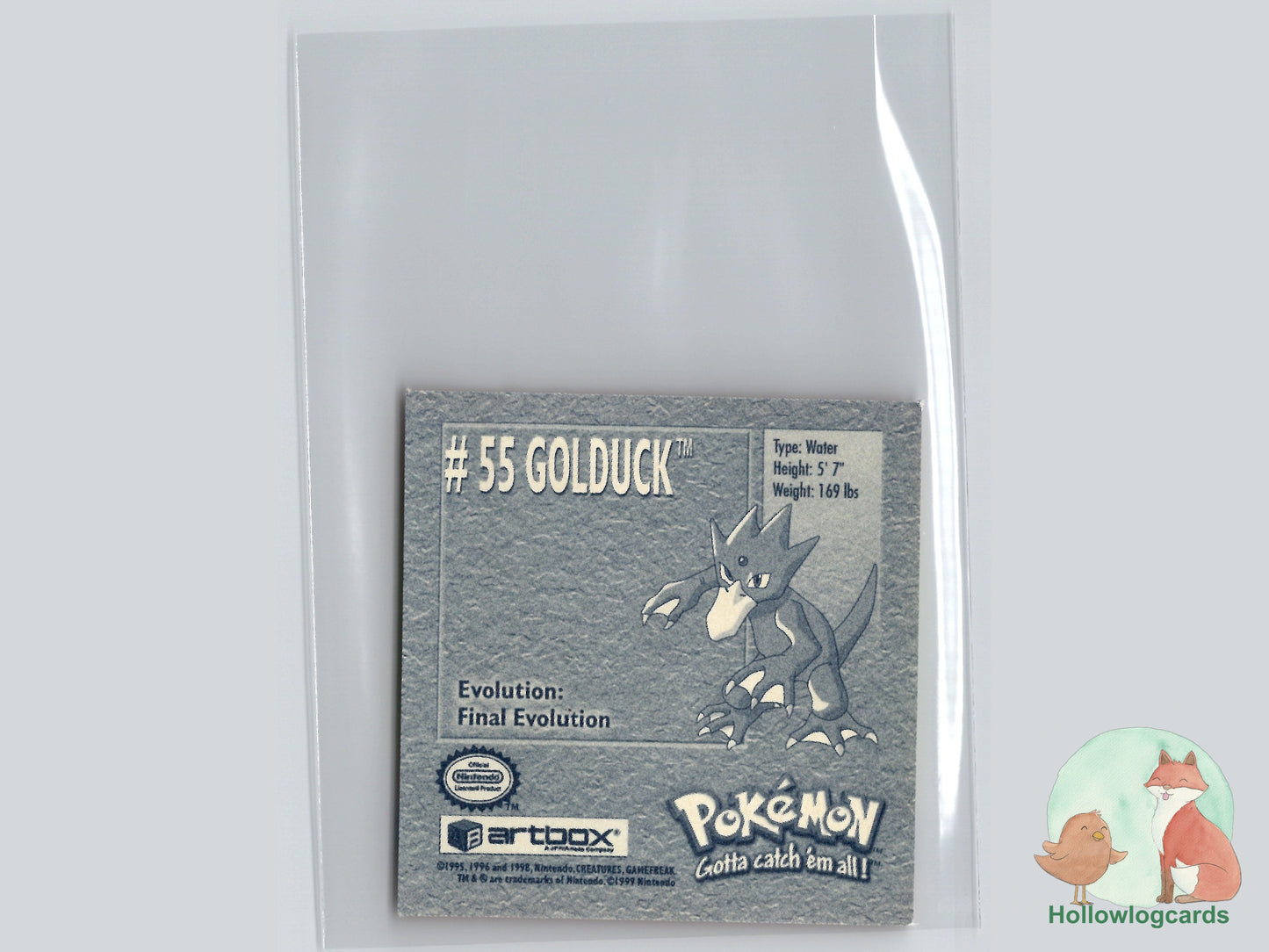 Golduck - 55 - Artbox Sticker - Nintendo