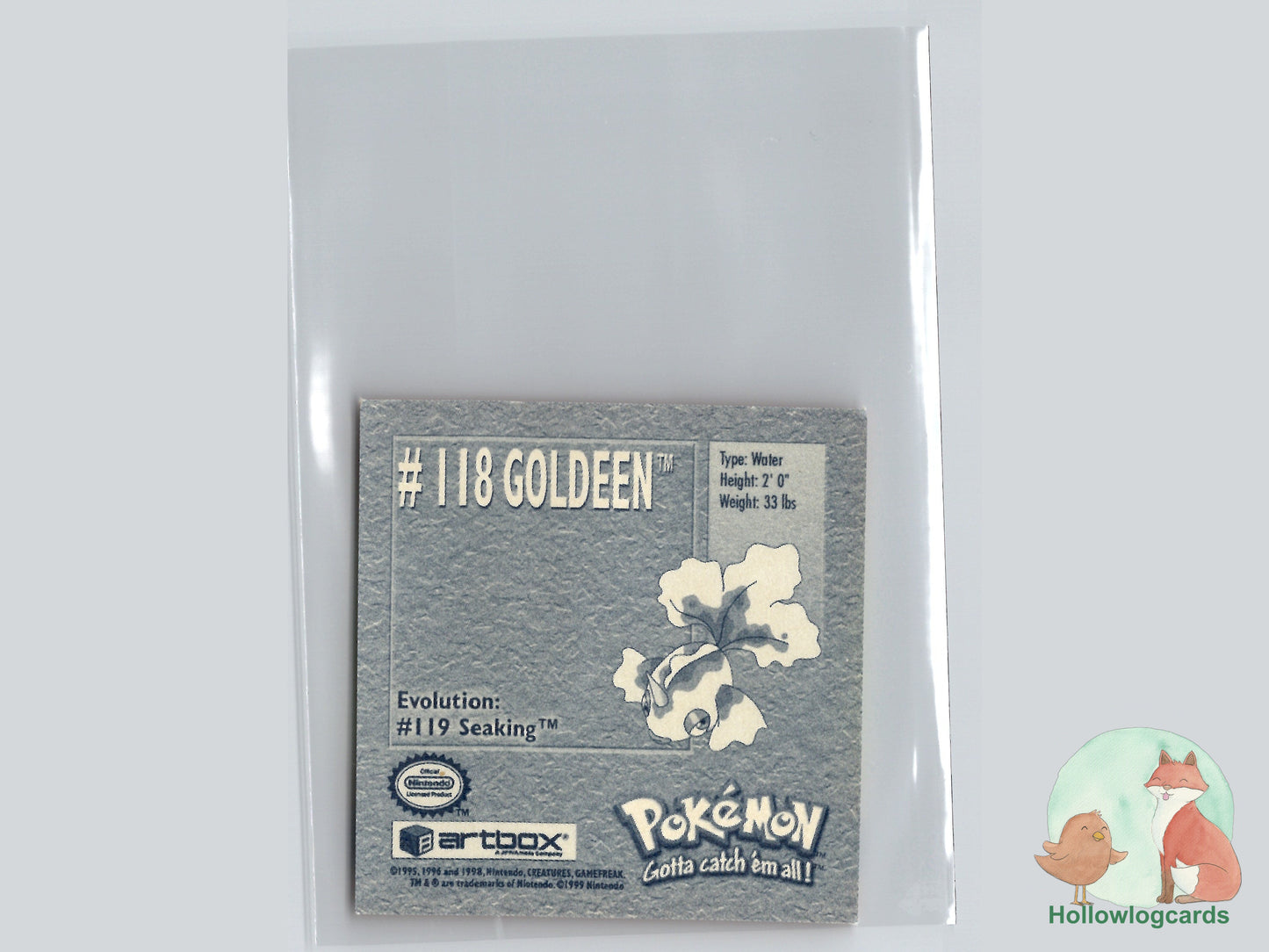 Goldeen - 118 - Artbox Sticker - Nintendo