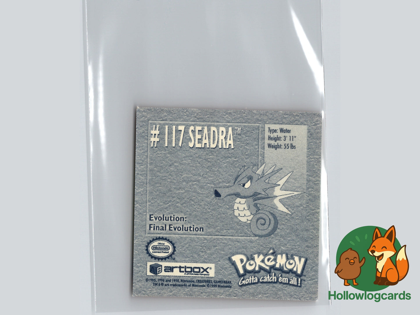 Seadra - 117 - Artbox Sticker - Nintendo