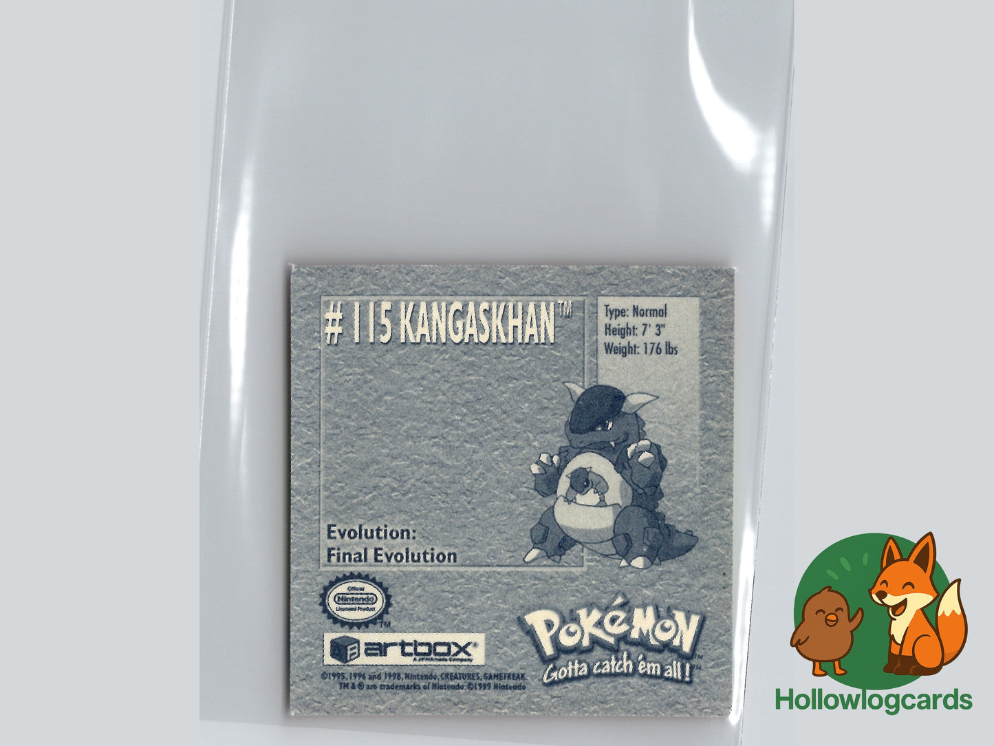 Kangaskhan - 115 - Artbox Sticker - Nintendo