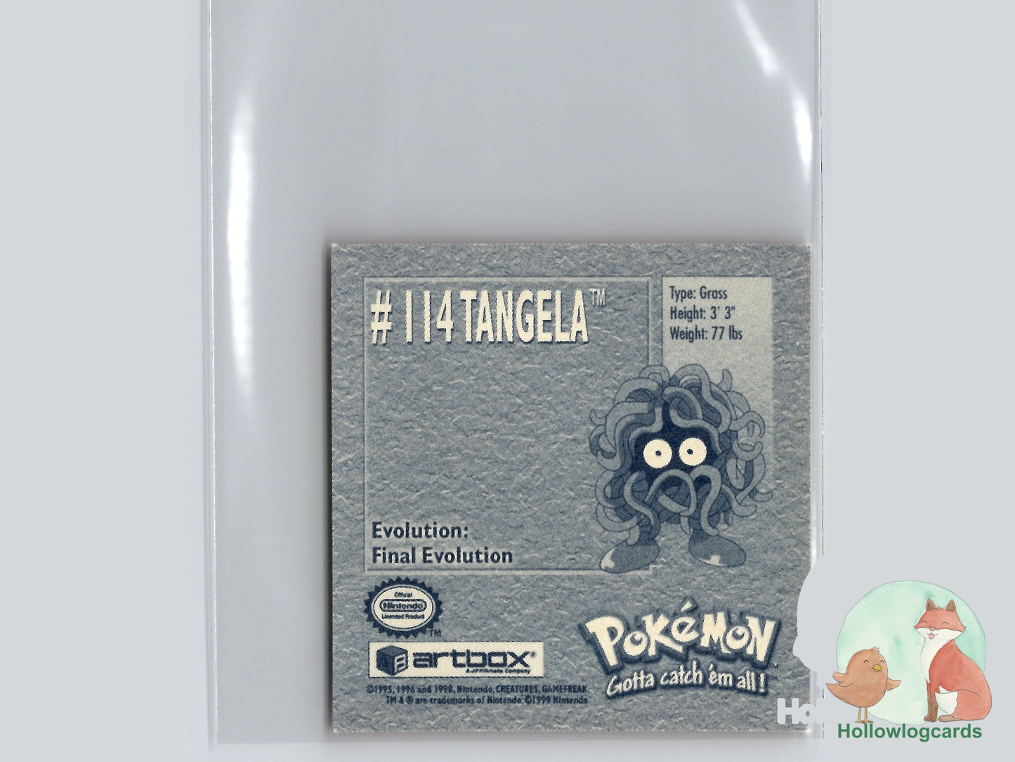 Tangela - 114 - Artbox Sticker - Nintendo