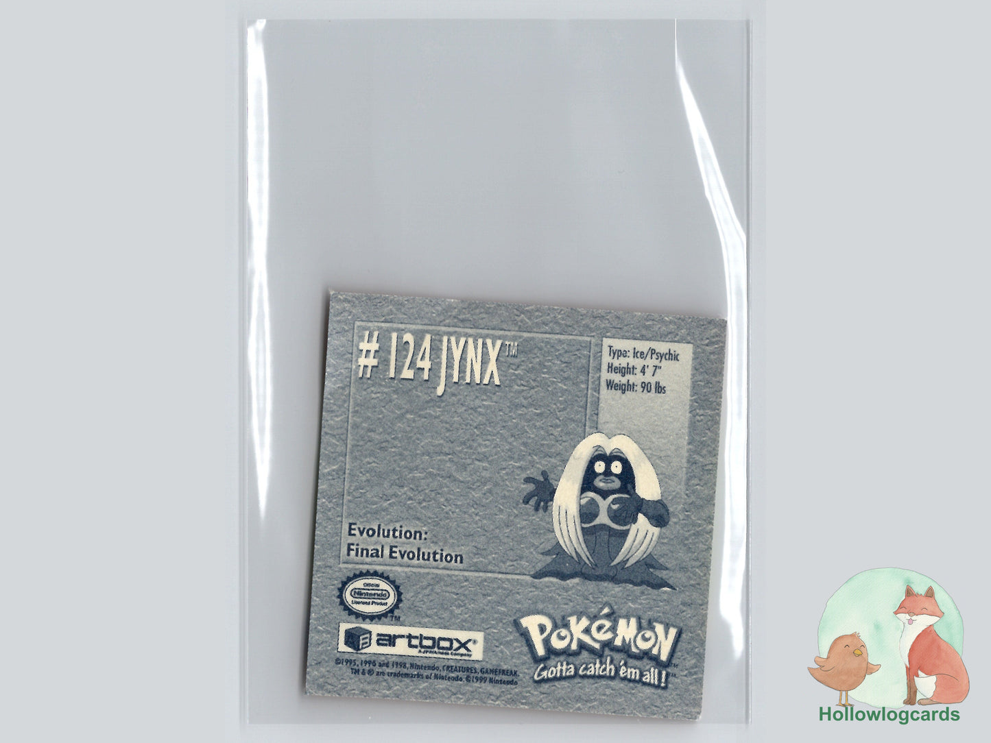 Jynx [Banned}- 124 - Artbox Sticker - Nintendo