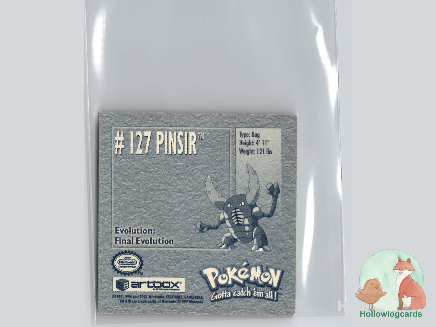 Pinsir - 127 - Artbox Sticker - Nintendo