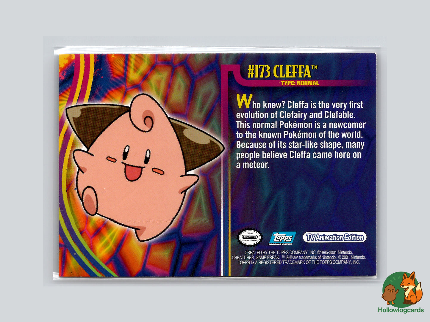 Cleffa - #173 - Topps Johto