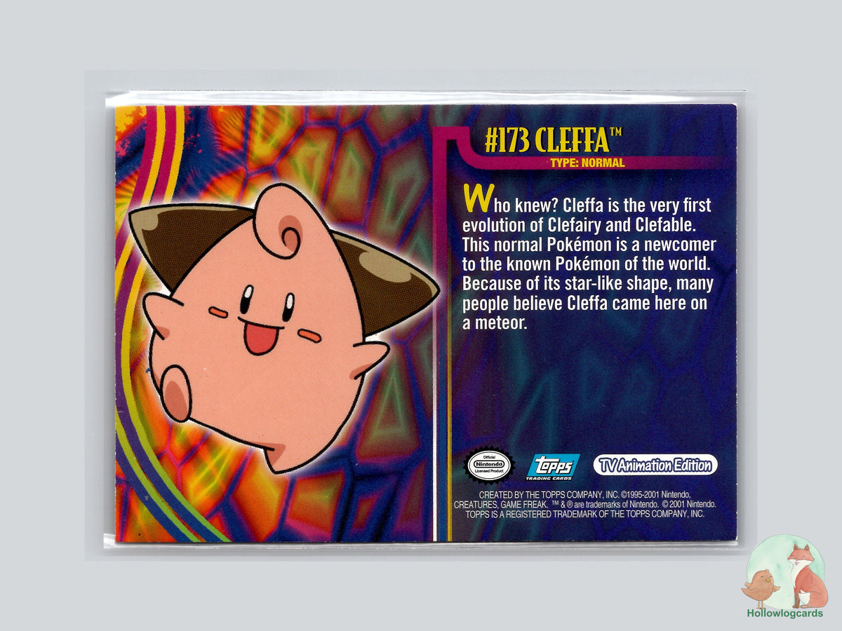 Cleffa (#173) - Topps Johto League Champions Trading Cards