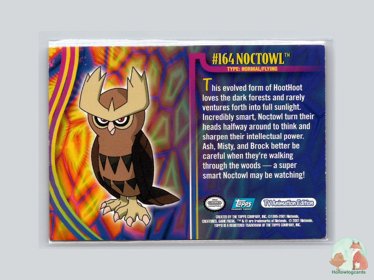 Noctowl (#164) - Topps Johto League Champions Trading Cards