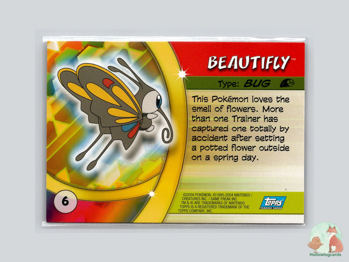 Beautifly (#6) - Topps Advanced Trading Cards