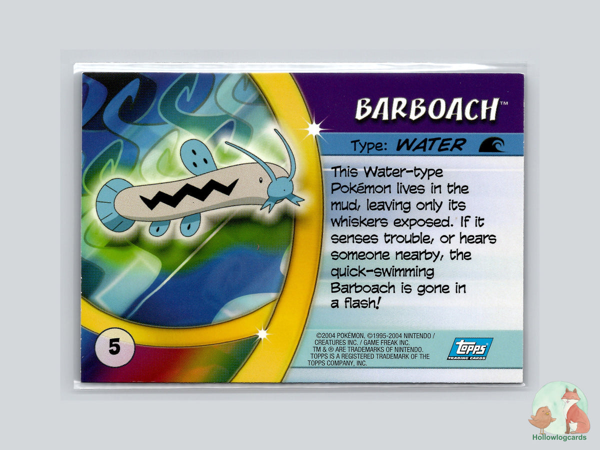 Barboach (#5) - Topps Advanced Trading Cards